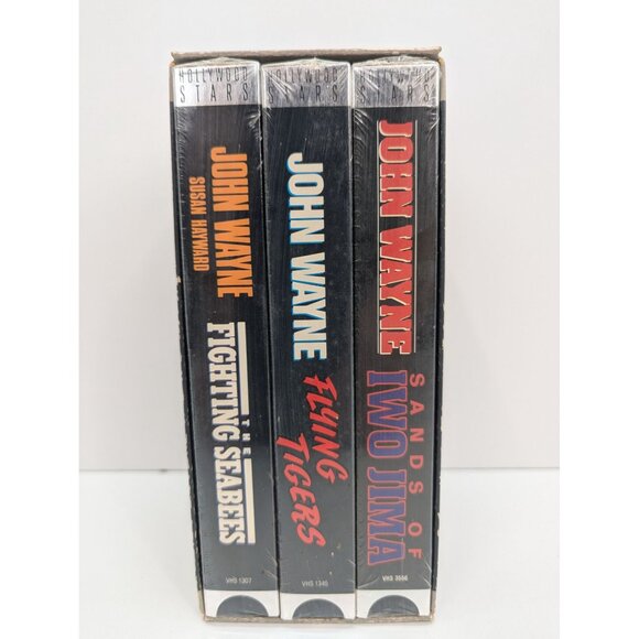 Hollywood Stars Republic Pictures Home Video John Wayne Box Set 1989 Read - Picture 2 of 6